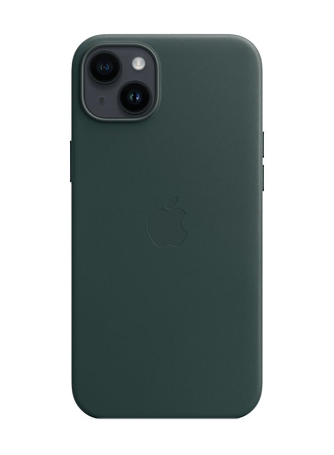 Apple iPhone 14 Leather Magsafe Case | Forest Green Apple iPhone 14 Leather Magsafe Case | Forest Green